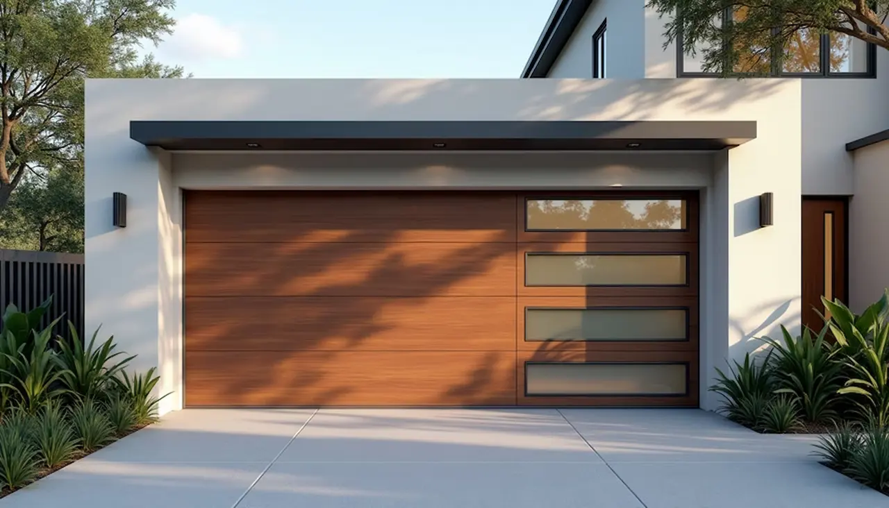 CHI Overhead Garage Door Planks Model