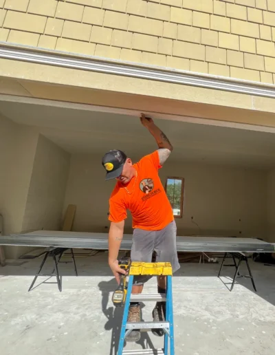 Concierge Door Tech Installing Garage Weatherseal